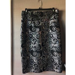 Lularoe Cassie Holigraphic Holiday